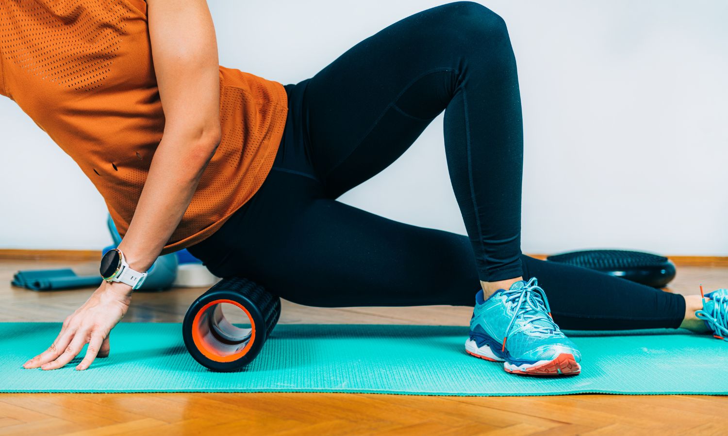 Foam rolling and massage
